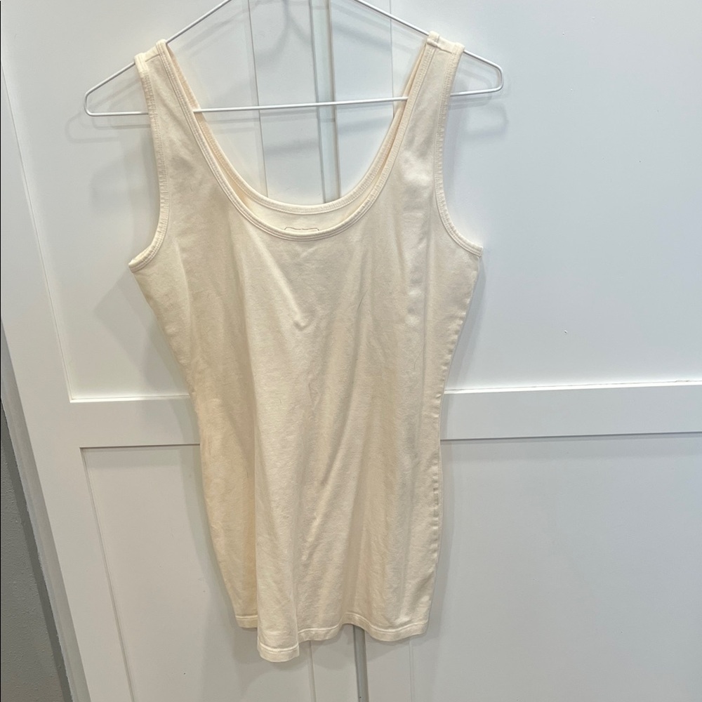 Maurices Cream Women's Tank Top